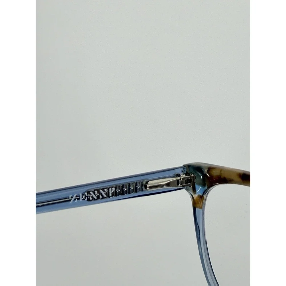 Zenni 4436616 Eyeglasses Frames Blue Tortoise Fade Flex with Case